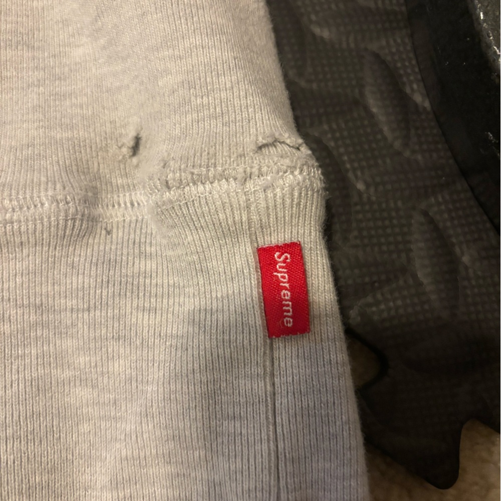 Supreme Baseball logo hoodie